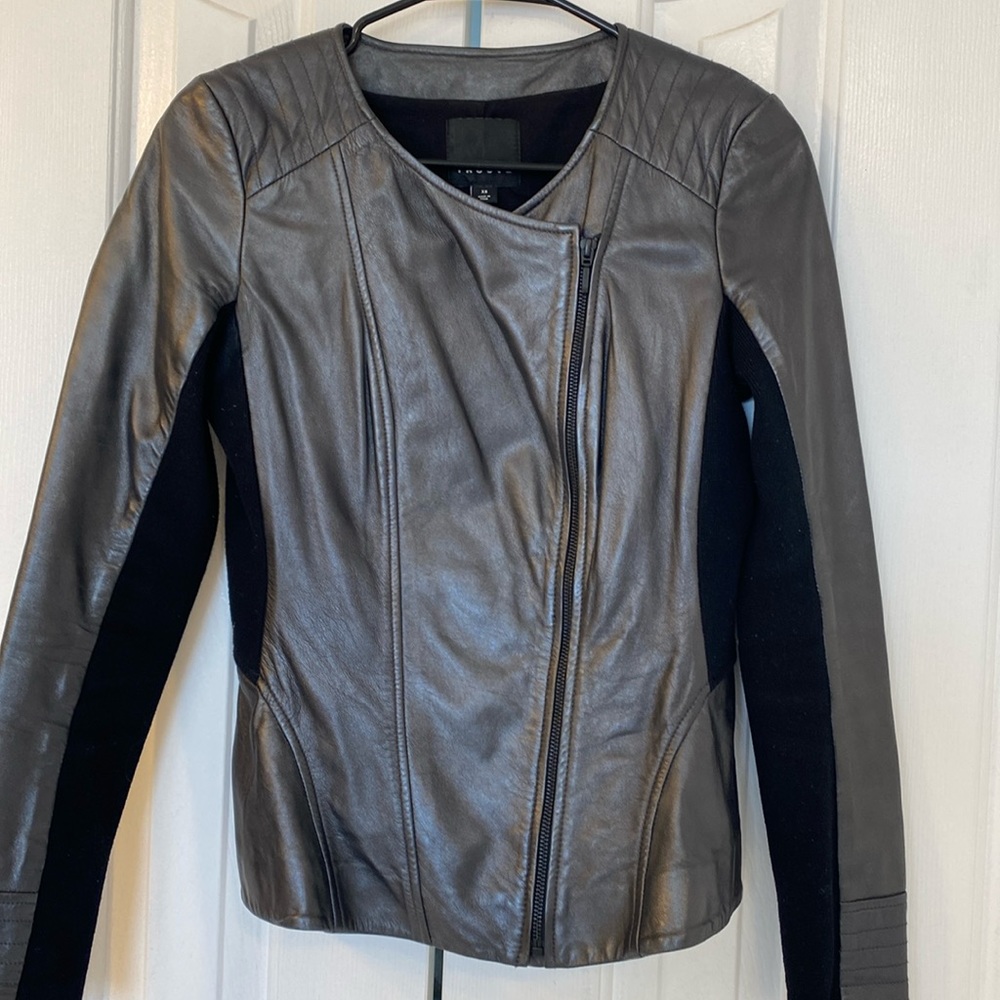 Leather jacket
